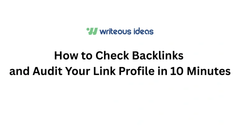 how to check backlinks